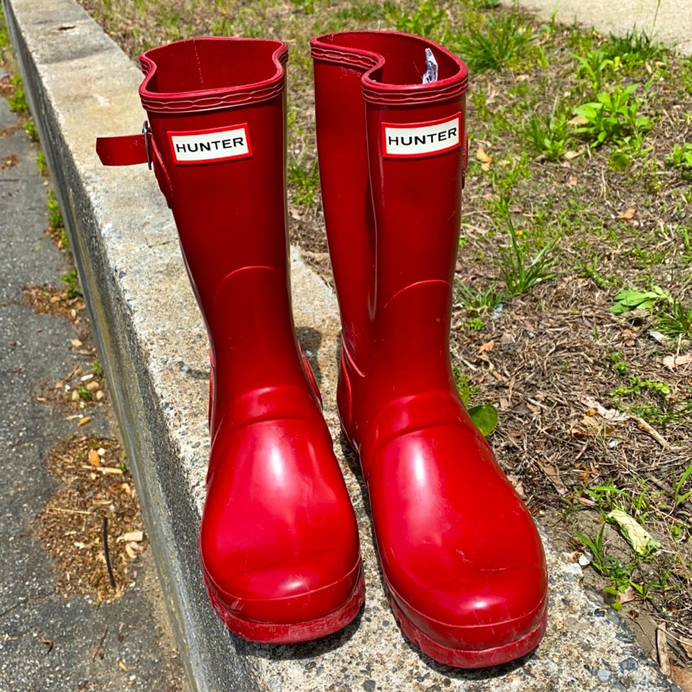 Hunter rain boots